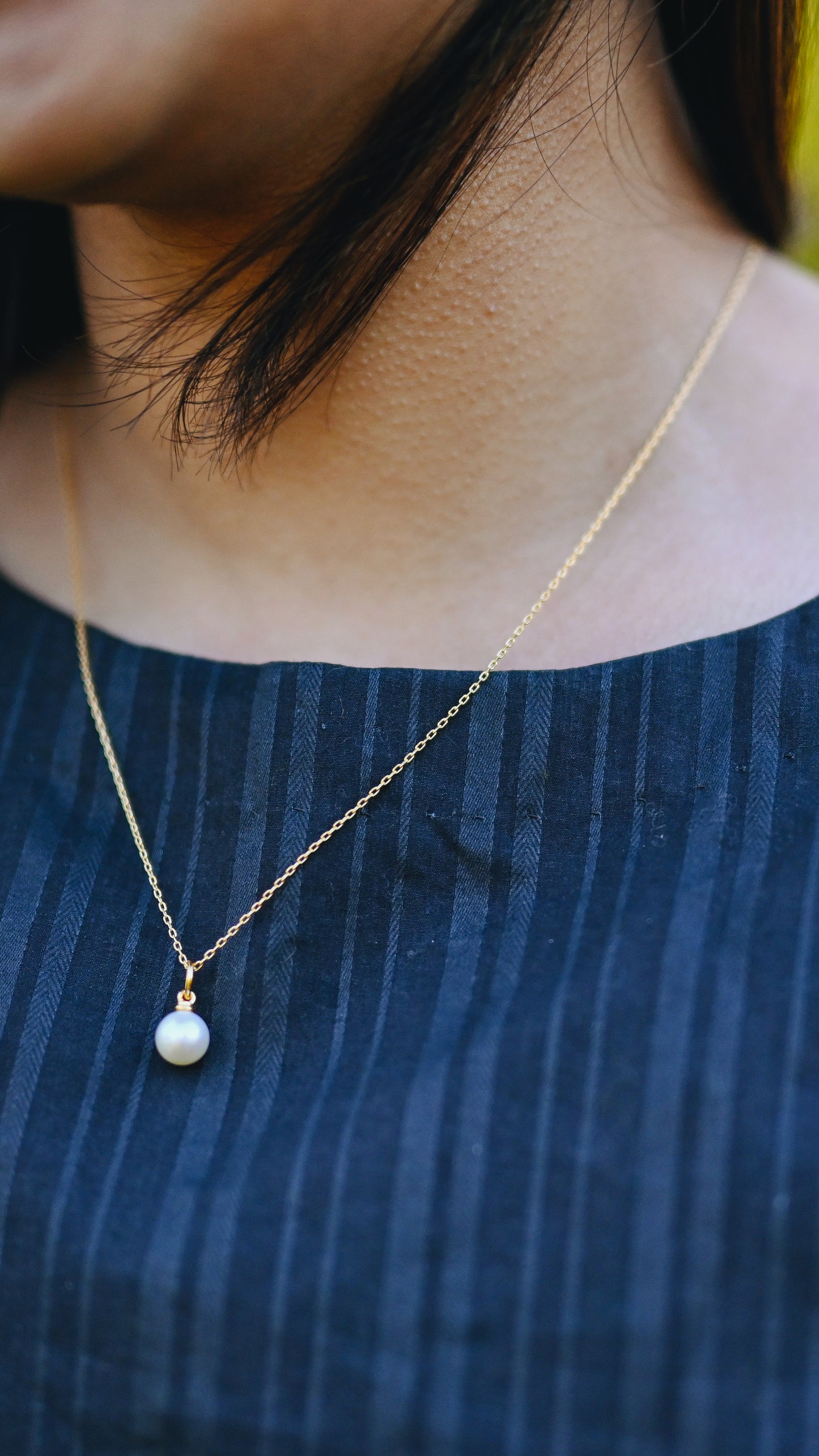 18k Classic Gold Necklace